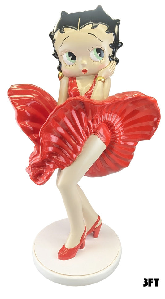 Betty Boop Classic Pose Cool Breeze - Red 3ft (Betty Boop) (Copy)