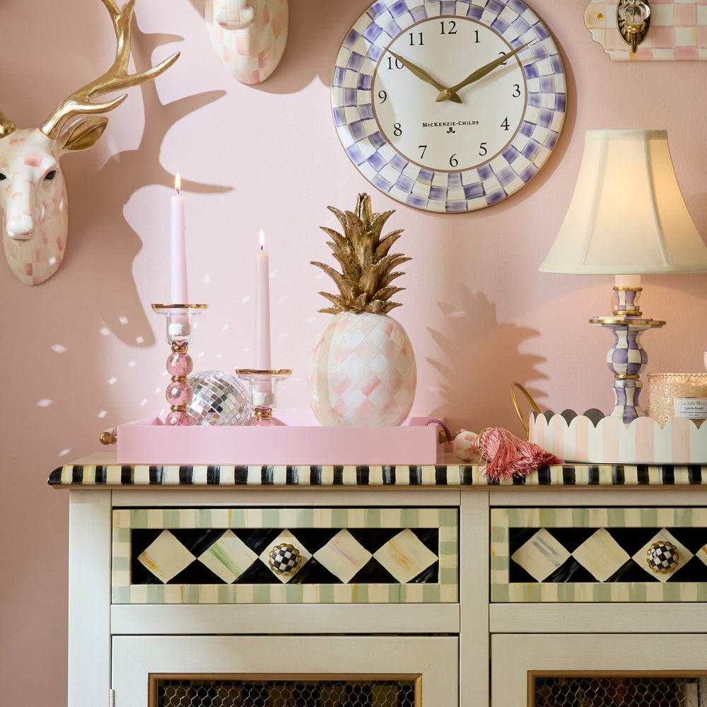 Rosy Pineapple (Mackenzie Childs)