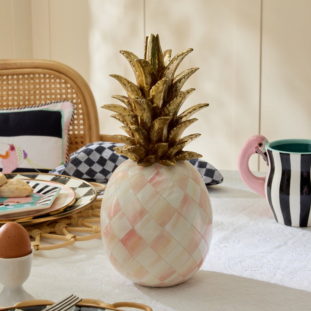 Rosy Pineapple (Mackenzie Childs)