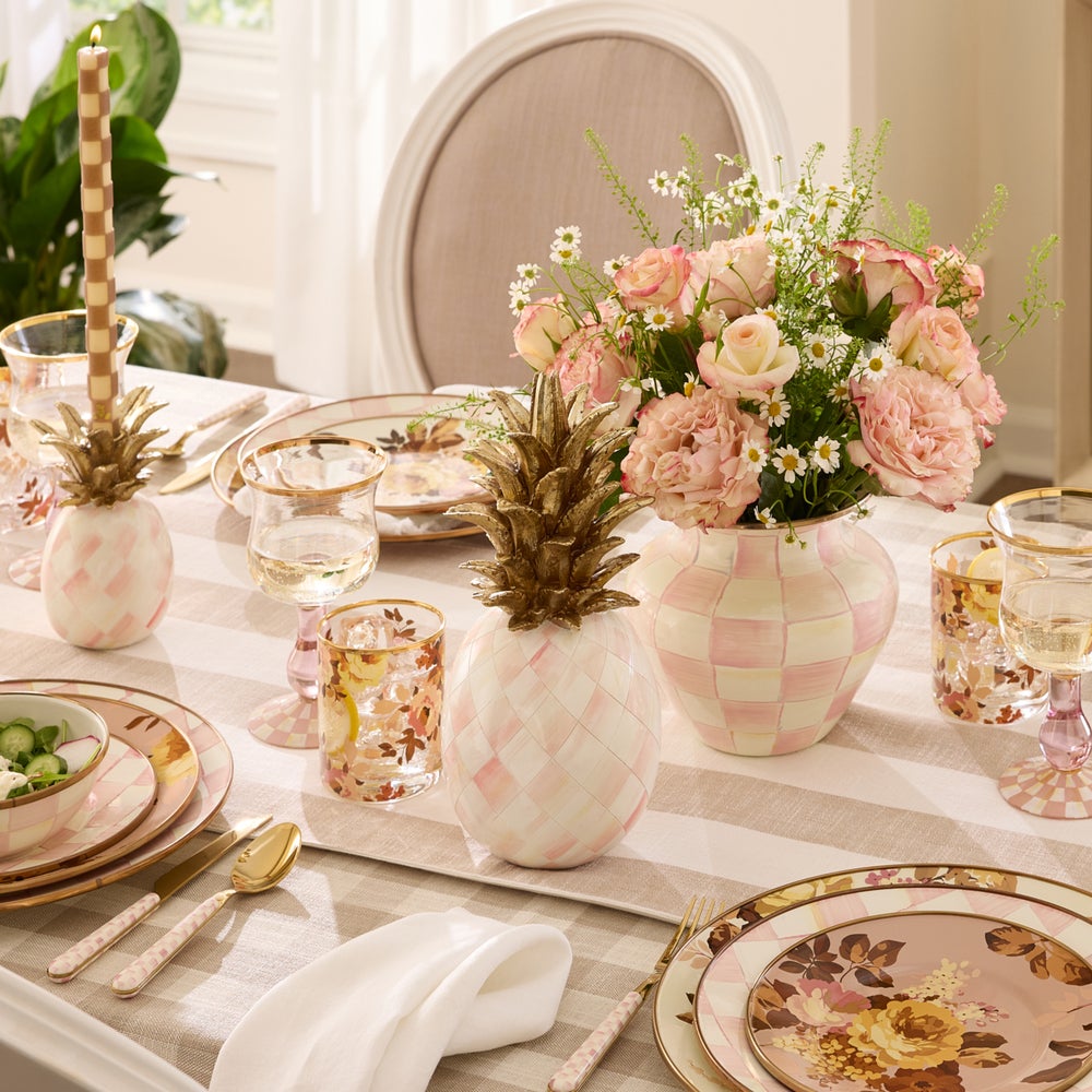 Rosy Pineapple (Mackenzie Childs)