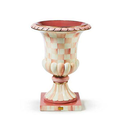 Rosy Check Pedestal Urn (Mackenzie Childs)