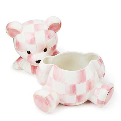 Rosy Bear Cookie Jar (Mackenzie Childs)