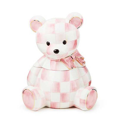 Rosy Bear Cookie Jar (Mackenzie Childs)