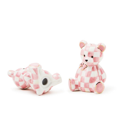 Rosy Bear Salt & Pepper Set (Mackenzie Childs)
