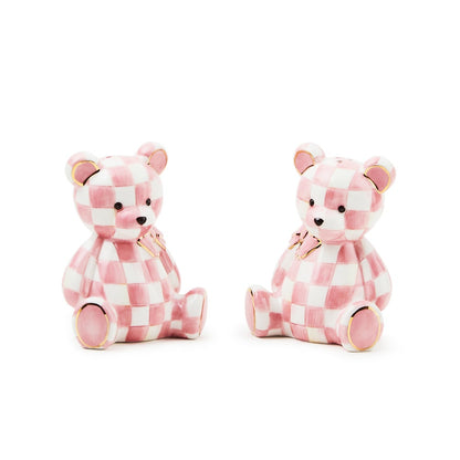Rosy Bear Salt & Pepper Set (Mackenzie Childs)