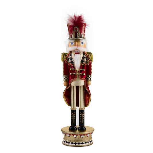 Traditional Christmas Wood Nutcracker (Mackenzie Childs)