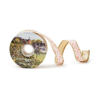 Rosy Check 1" Ribbon (Mackenzie Childs)