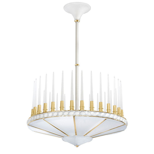 Perles Chandelier - Satin Gilded Finish D1000 (Lalique Special Order)