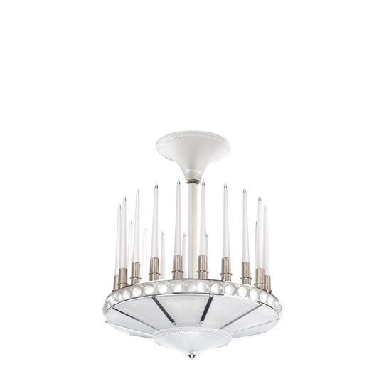 Perles Chandelier - Nickel Finish D690 (Lalique Special Order)