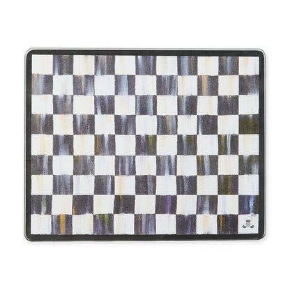 Courtly Check Glass Cutting Boards, Set of 2 (Mackenzie Childs)