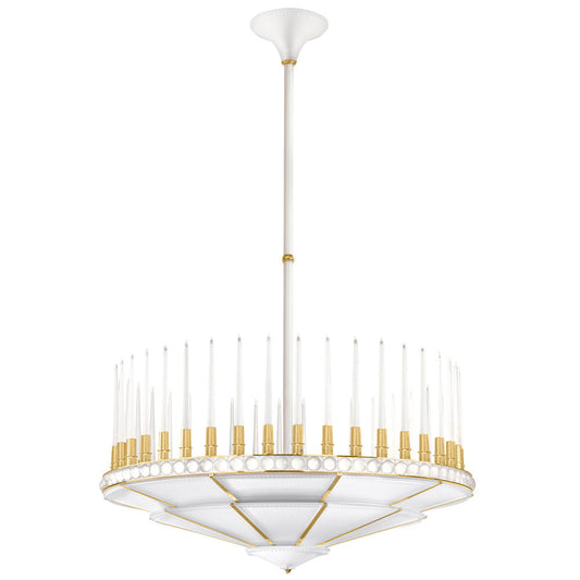 Perles Chandelier - Satin Gilded Finish (Lalique Special Order)
