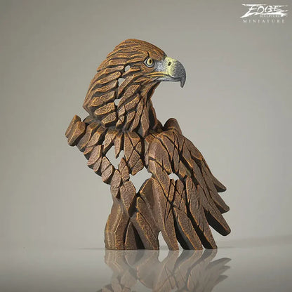 Miniature Golden Eagle (Edge Sculpture by Matt Buckley)
