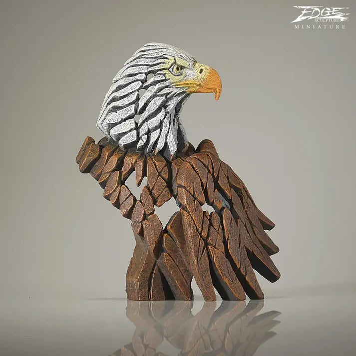 Miniature Bald Eagle (Edge Sculpture by Matt Buckley)