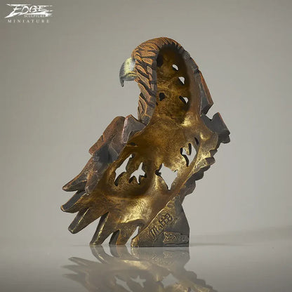 Miniature Golden Eagle (Edge Sculpture by Matt Buckley)