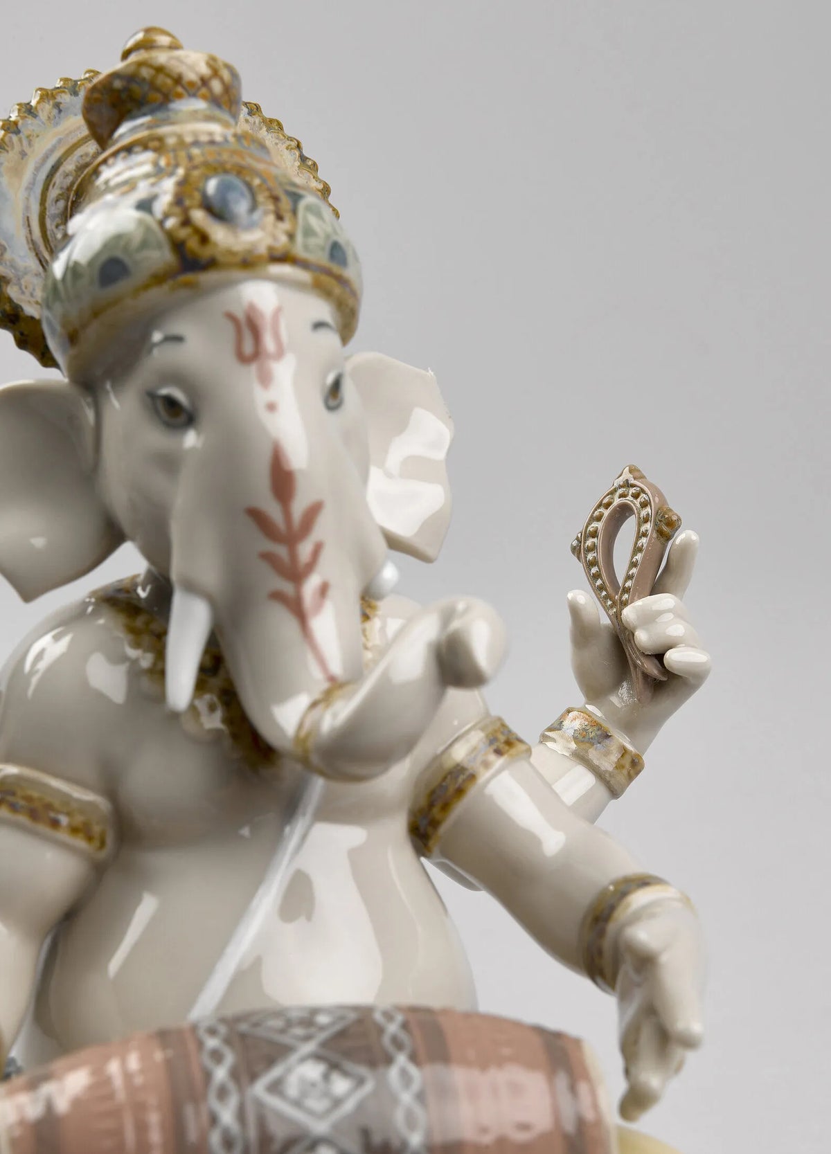 Mridangam Ganesha (Lladro Special Order)