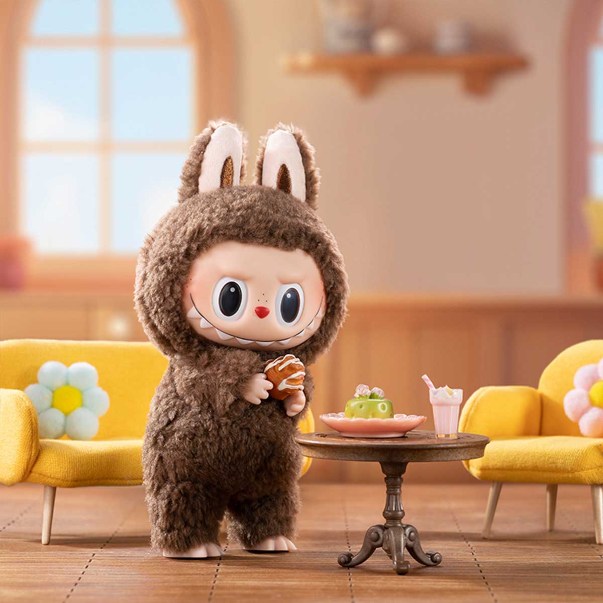 Labubu - POP MART: THE MONSTERS - Exciting Macaron Vinyl Face Blind Box (Single Randomised Boxes) - Pre Order