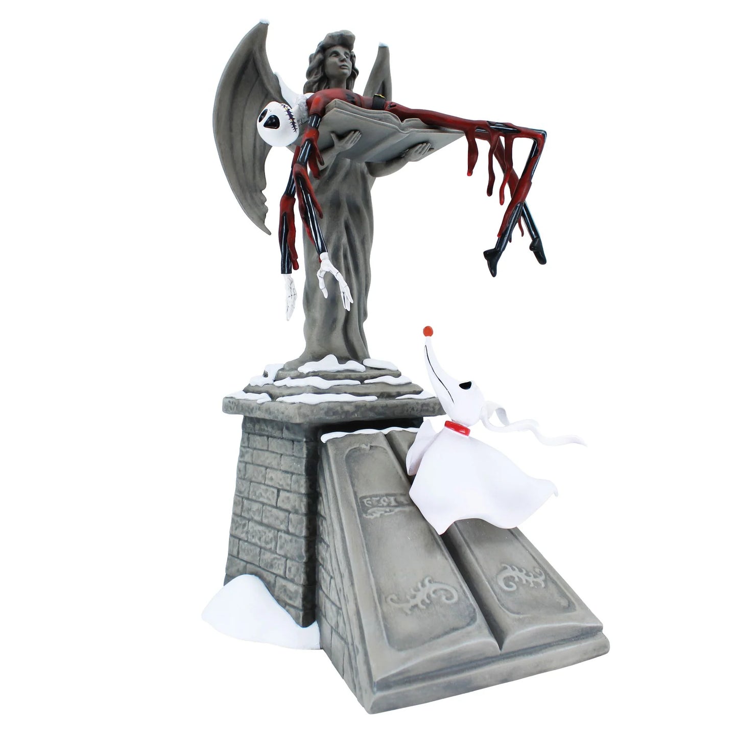 Jack Skellington and Zero Angel Statue (Disney Showcase)