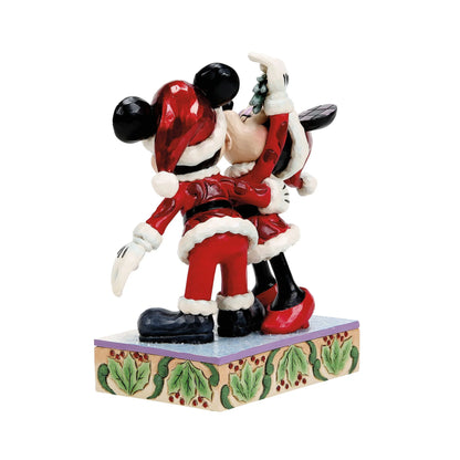Mistletoe Moments (Mickey and Minnie Mistletoe Figurine) PRE ORDER DUE Q2