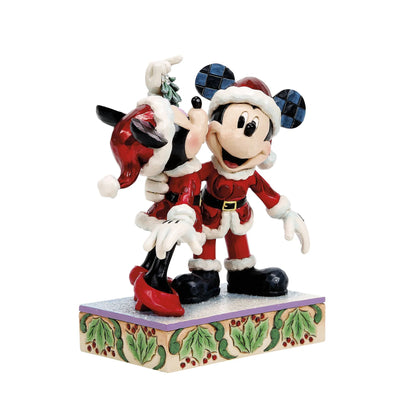 Mistletoe Moments (Mickey and Minnie Mistletoe Figurine) PRE ORDER DUE Q2