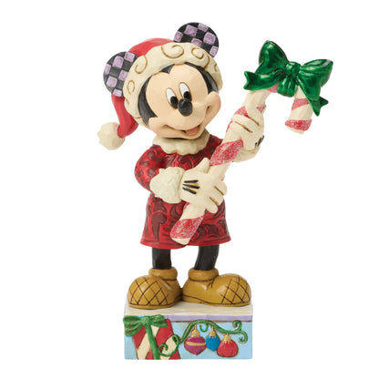 Peppermint Magic (Mickey with Candy Cane Figurine) PRE ORDER DUE Q2