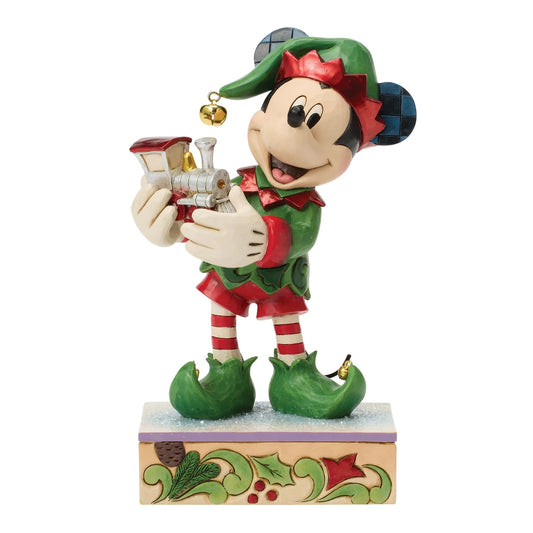 Elf on Track (Mickey Elf with Train Figurine) PRE ORDER DUE Q2