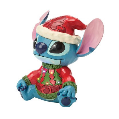 Feeling Jolly and a Little Naughty (Stitch Sweater LED Figurine) PRE ORDER DUE Q2