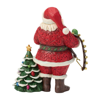 Santa Reading Wish List (Jim Shore - Christmas Ornaments)