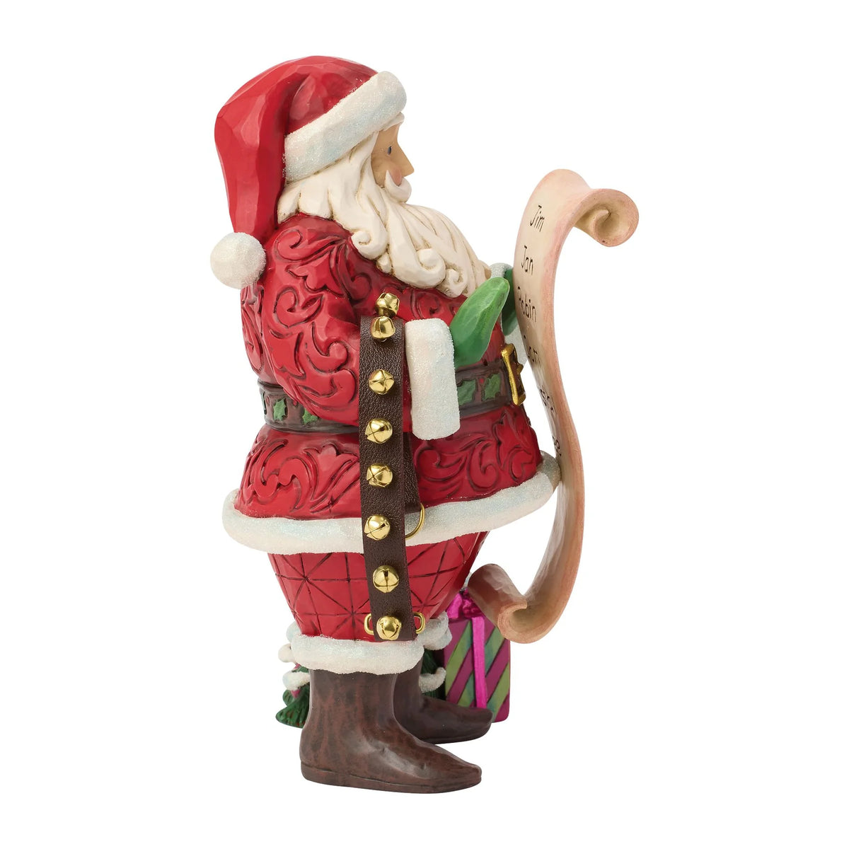 Santa Reading Wish List (Jim Shore - Christmas Ornaments)
