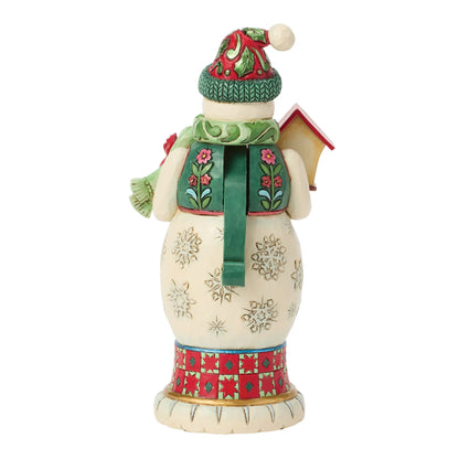 Traditional Snowman Nutcracker (Jim Shore - Christmas Ornaments)