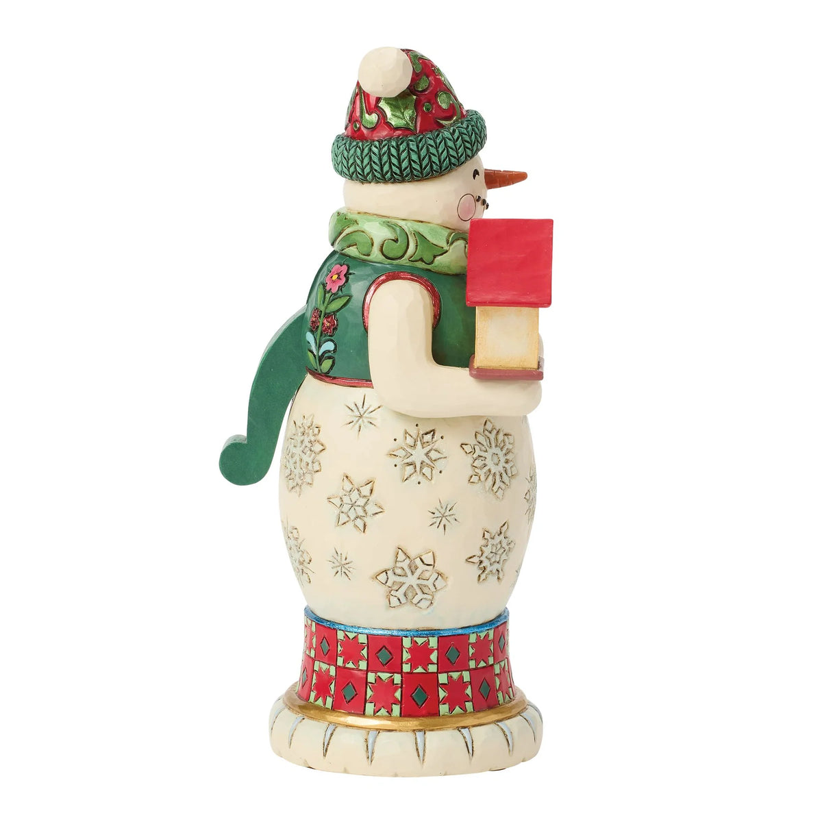 Traditional Snowman Nutcracker (Jim Shore - Christmas Ornaments)