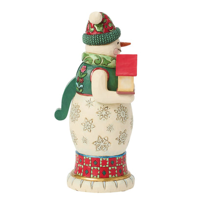 Traditional Snowman Nutcracker (Jim Shore - Christmas Ornaments)