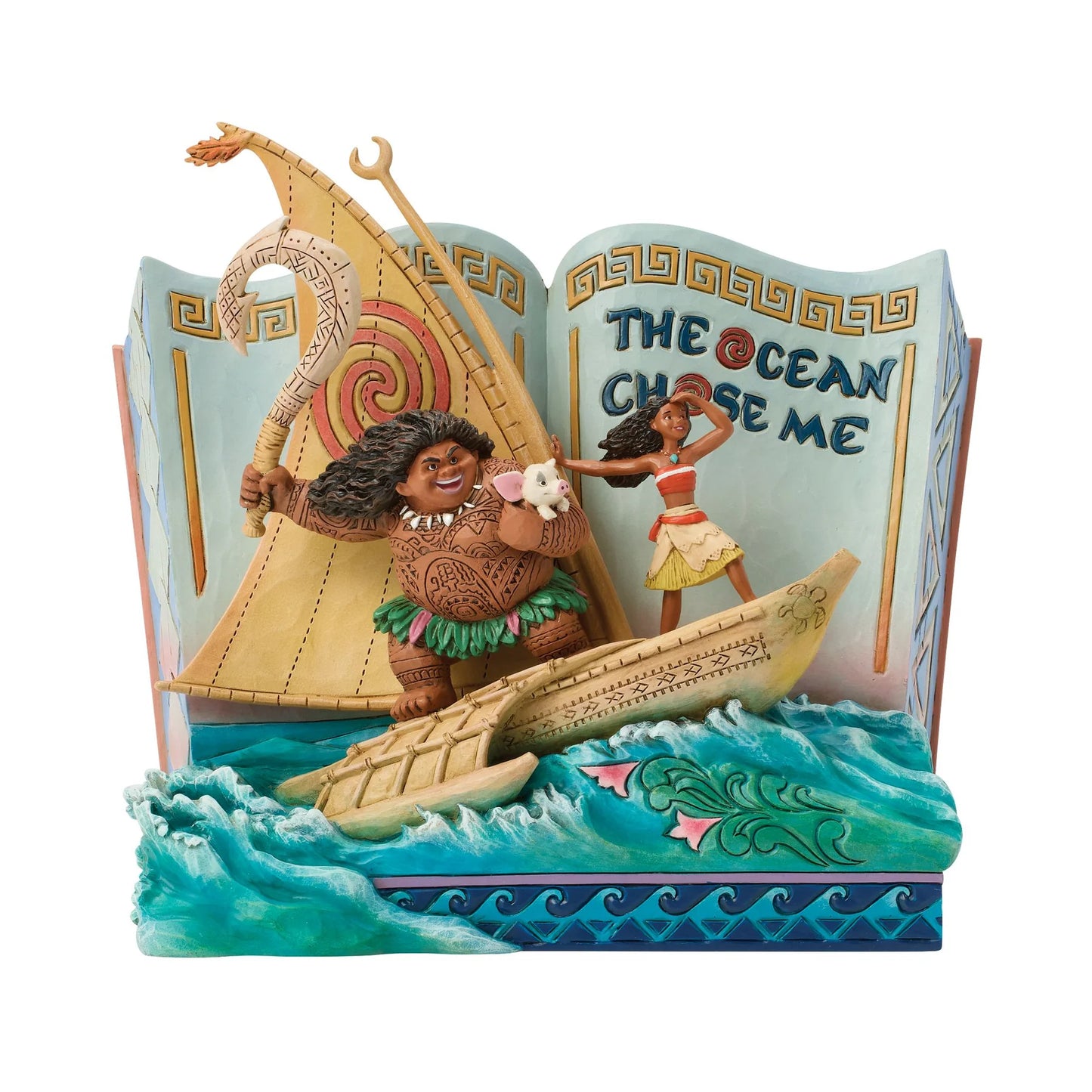 The Ocean Chose Me (Moana Storybook Figurine) PRE ORDER DUE Q3