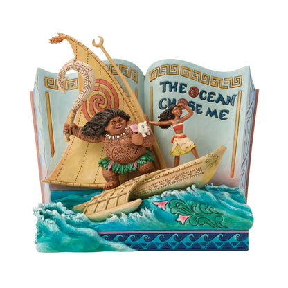 The Ocean Chose Me (Moana Storybook Figurine) PRE ORDER DUE Q3
