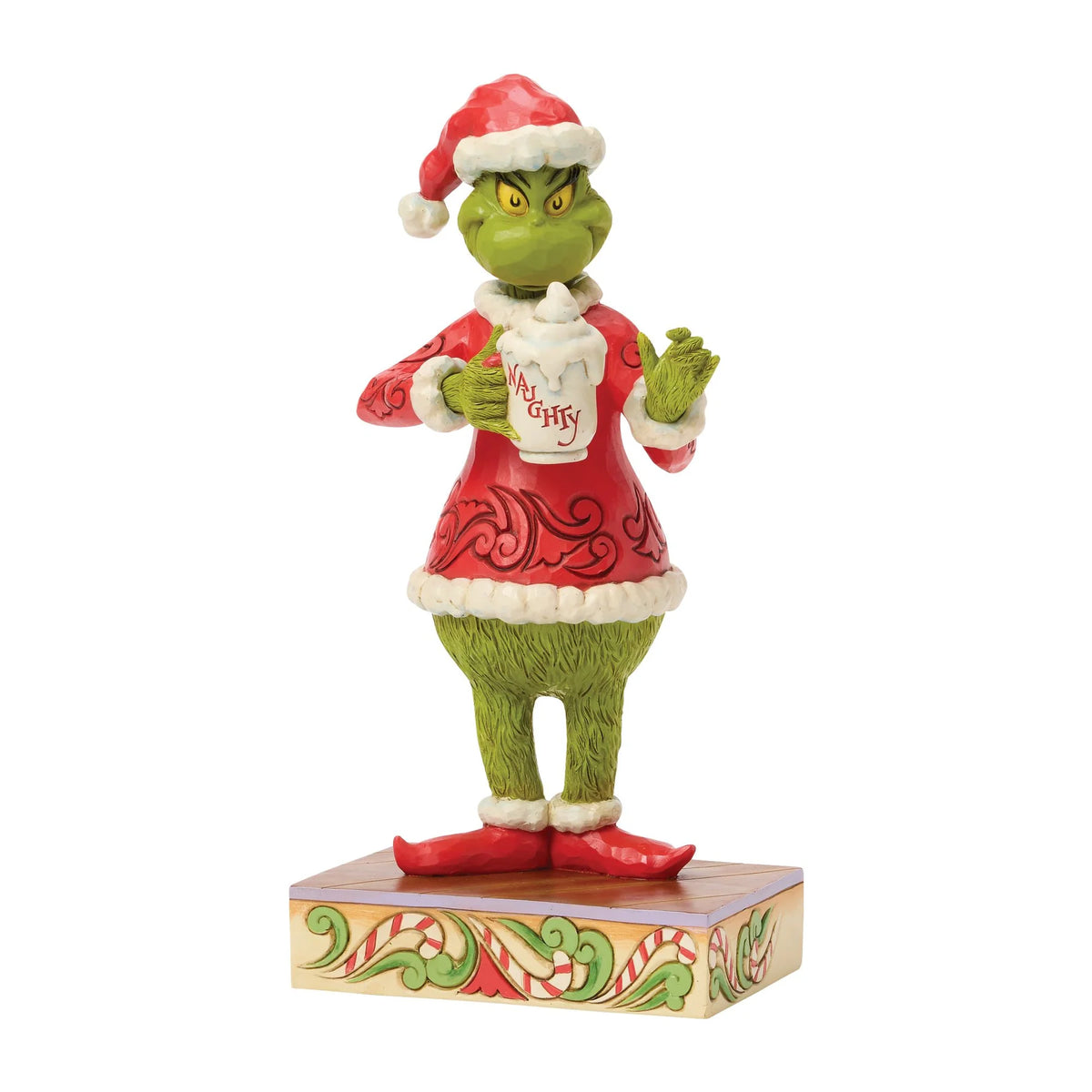 Grinch with Hot Chocolate Mug (Jim Shore)