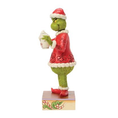 Grinch with Hot Chocolate Mug (Jim Shore)