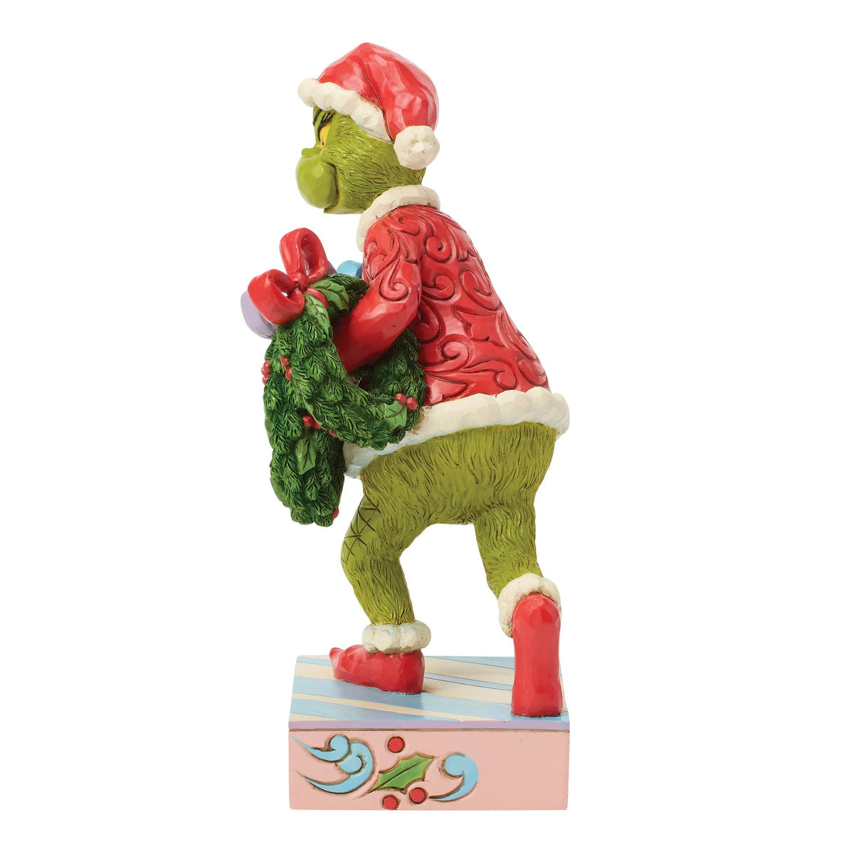 The Grinch Stealing Wreaths Figurine (Jim Shore)