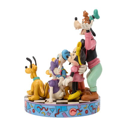 90s Retro Mickey And Friends Figurine  (Disney Traditions) - PRE ORDER DUE TBC