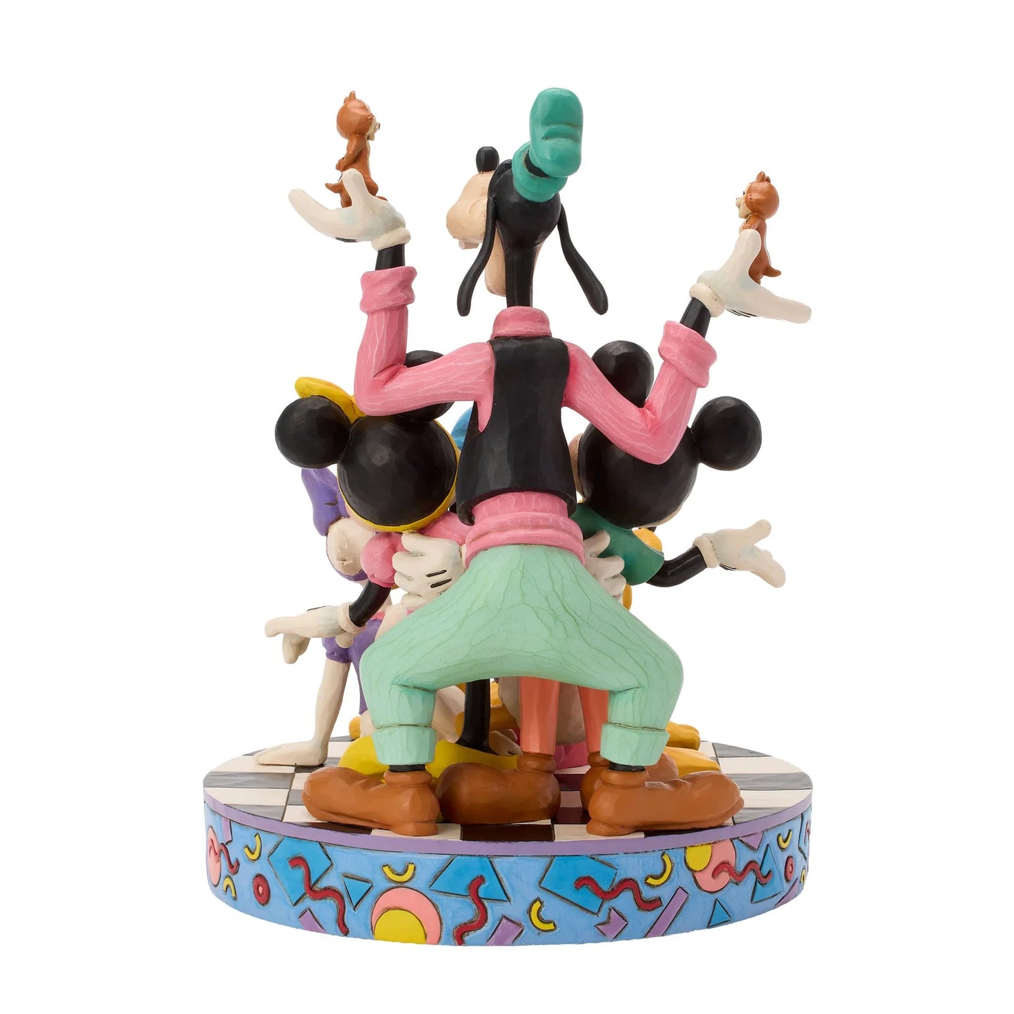 90s Retro Mickey And Friends Figurine  (Disney Traditions) - PRE ORDER DUE TBC