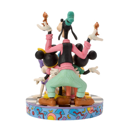 90s Retro Mickey And Friends Figurine  (Disney Traditions) - PRE ORDER DUE TBC