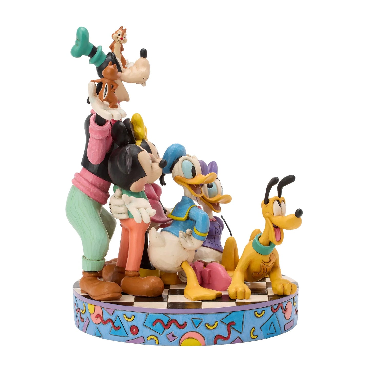 90s Retro Mickey And Friends Figurine  (Disney Traditions) - PRE ORDER DUE TBC