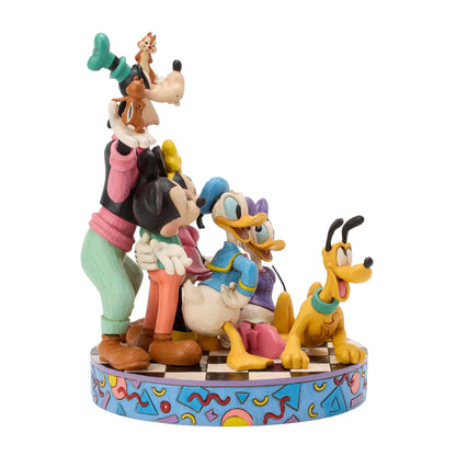 90s Retro Mickey And Friends Figurine  (Disney Traditions) - PRE ORDER DUE TBC