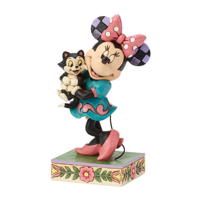 Minnie and Figaro Figurine  (Disney Traditions) - PRE ORDER DUE TBC