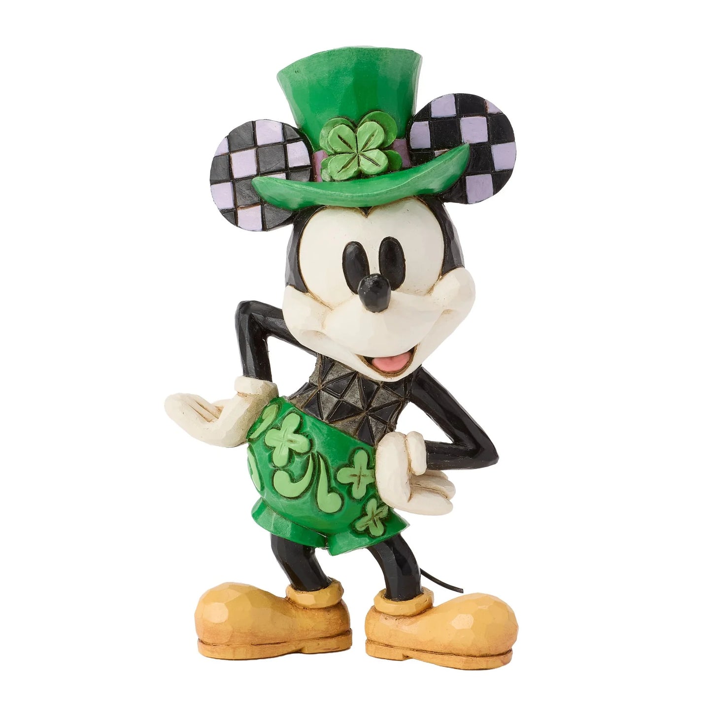 Mickey St Patricks Figurine (Disney Traditions) - PRE ORDER DUE TBC