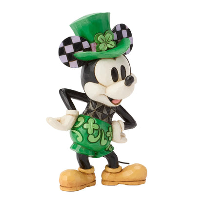 Mickey St Patricks Figurine (Disney Traditions) - PRE ORDER DUE TBC