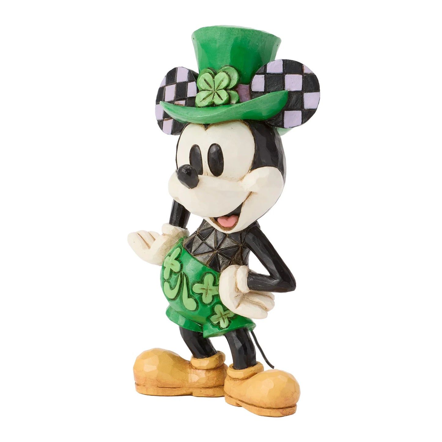 Mickey St Patricks Figurine (Disney Traditions) - PRE ORDER DUE TBC