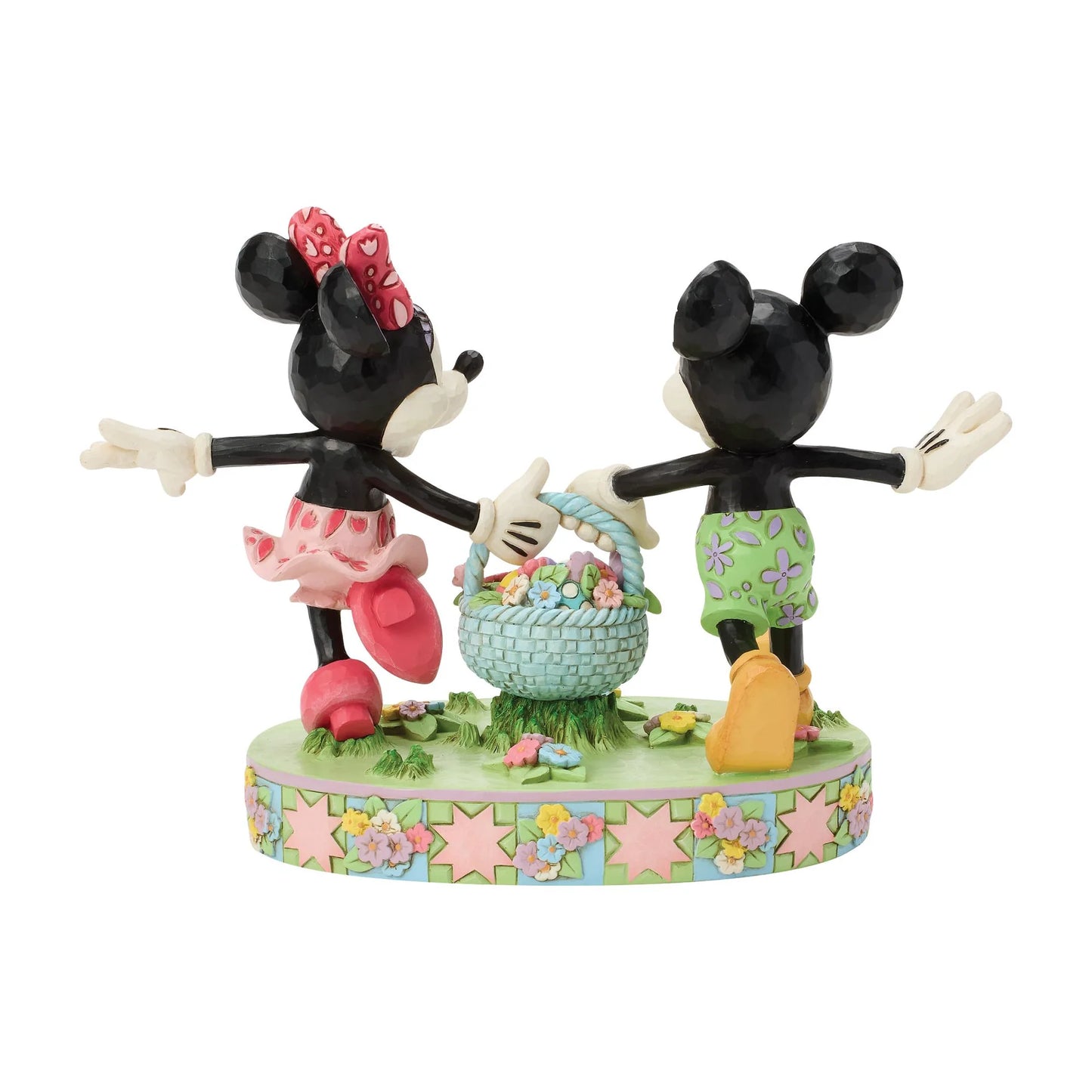 Mickey and Minnie Easter Figurine (Disney Traditions) - PRE ORDER DUE TBC