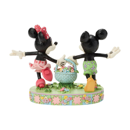 Mickey and Minnie Easter Figurine (Disney Traditions) - PRE ORDER DUE TBC