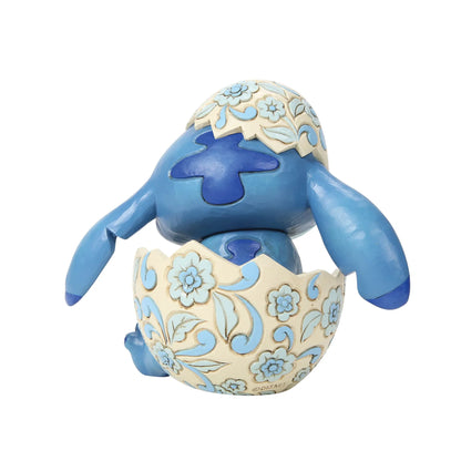 Stitch Egg With Chicks Figurine (Disney Traditions) - PRE ORDER DUE TBC