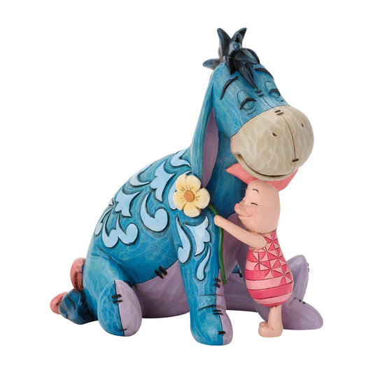 Eeyore and Piglet Hug Figurine (Disney Traditions) - PRE ORDER DUE TBC