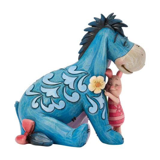 Eeyore and Piglet Hug Figurine (Disney Traditions) - PRE ORDER DUE TBC